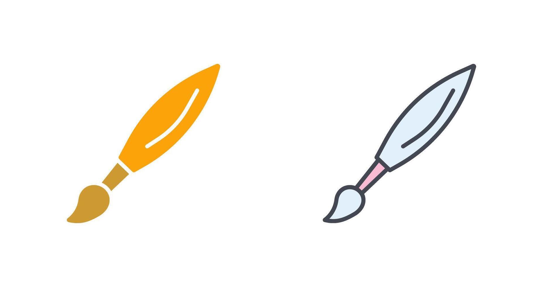 Drawing Brush Icon Design vector