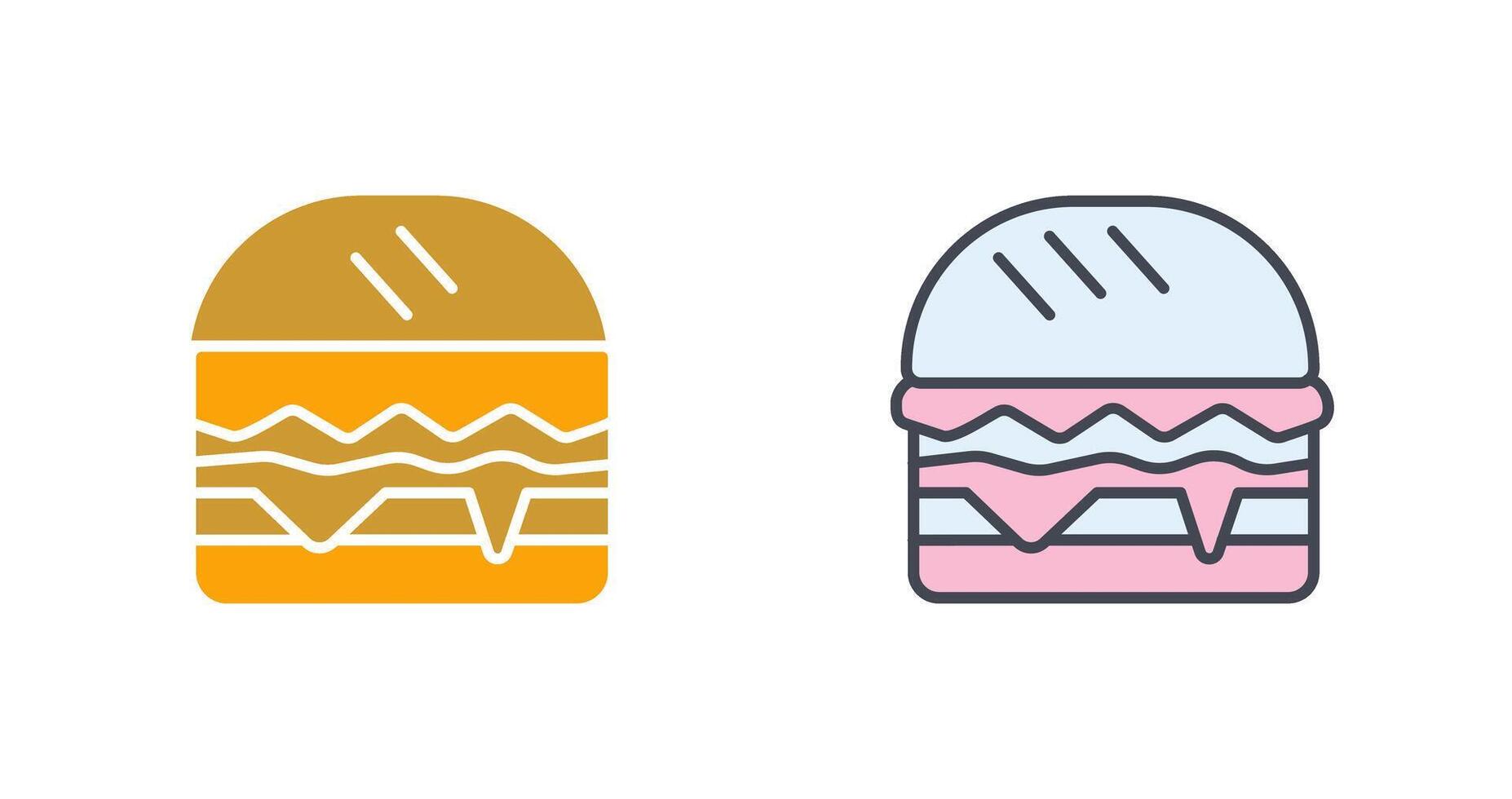 Hamburger Icon Design vector