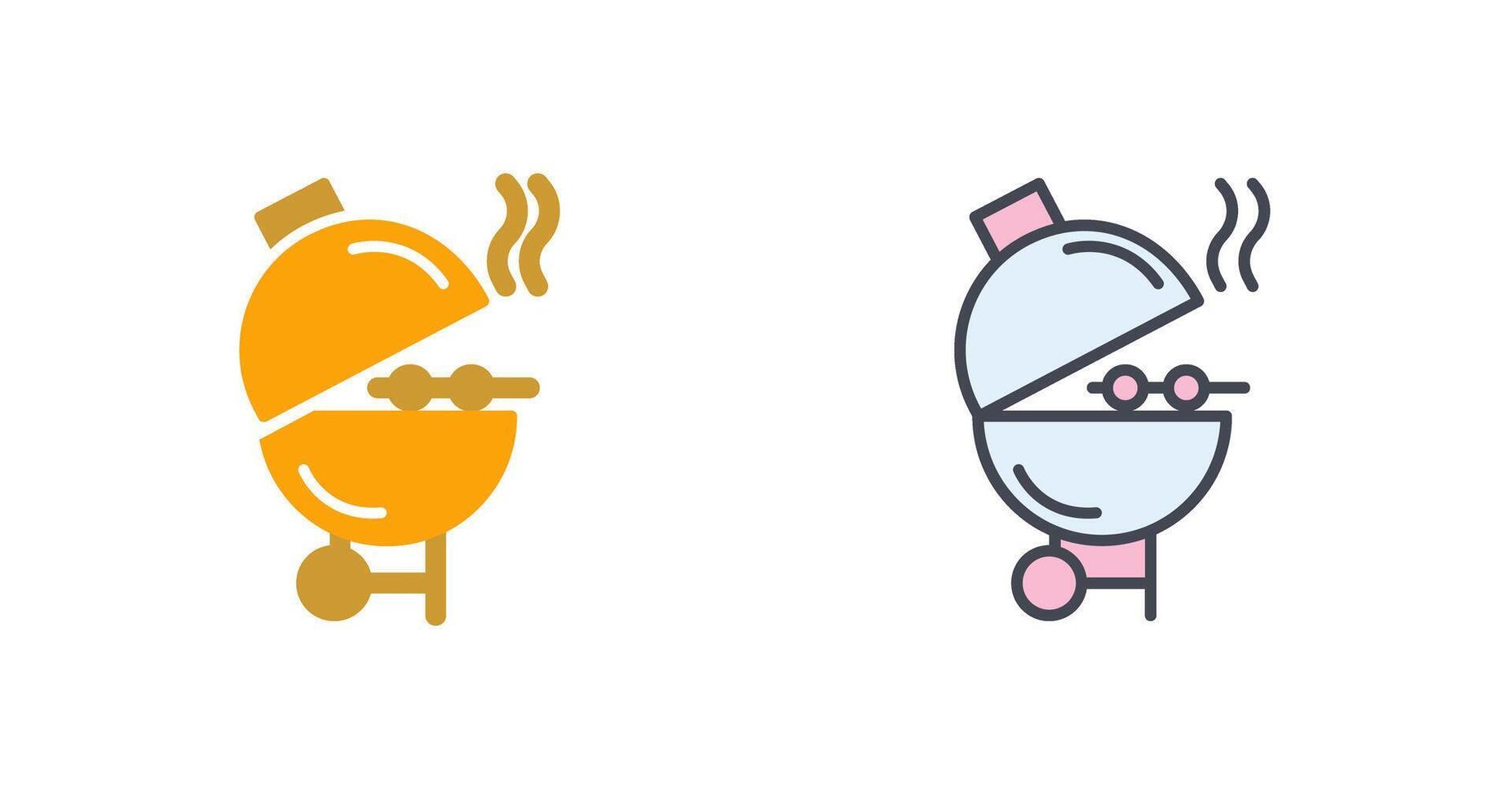 BBQ Icon Design vector