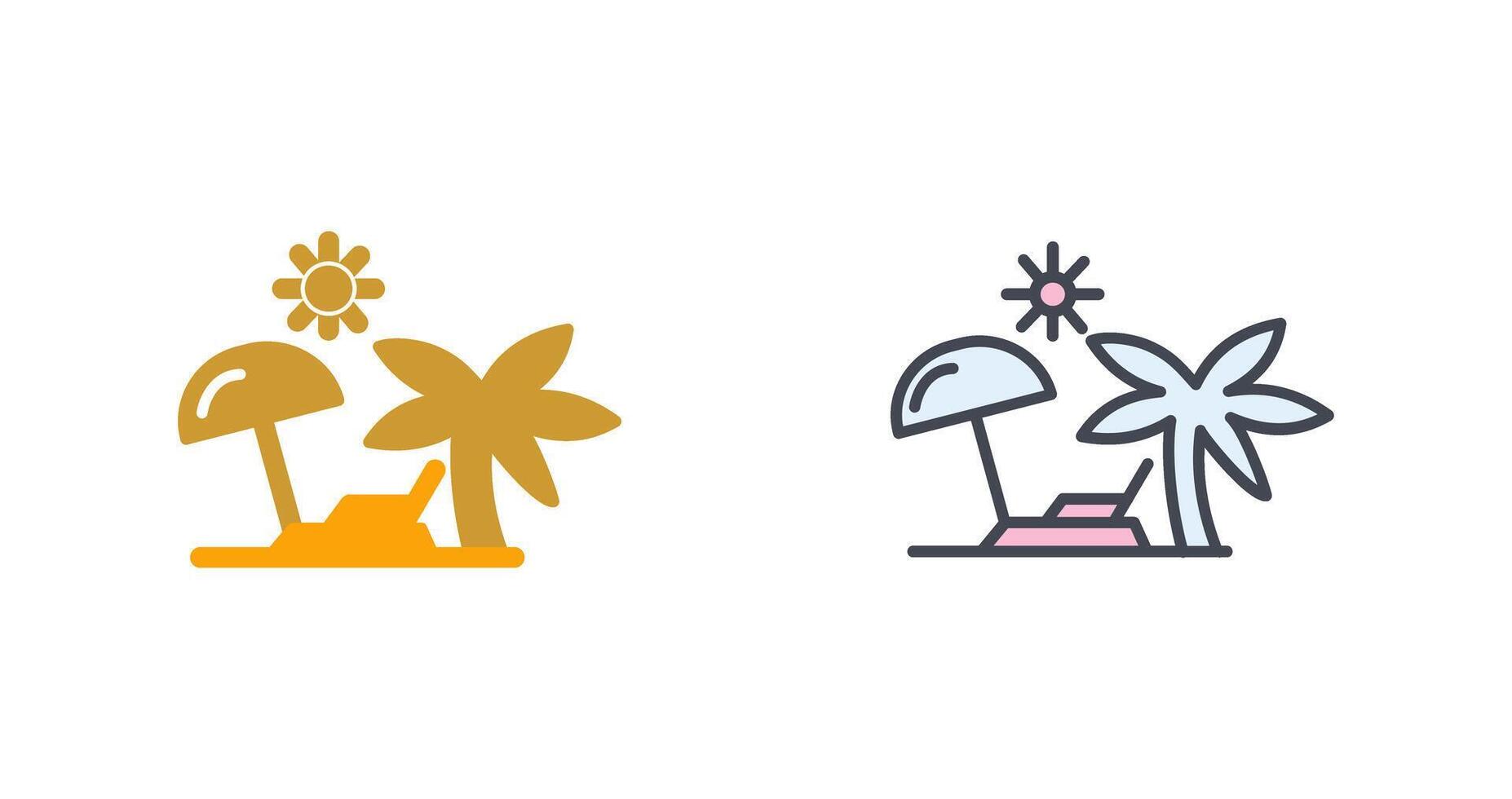 Vacation Icon Design vector
