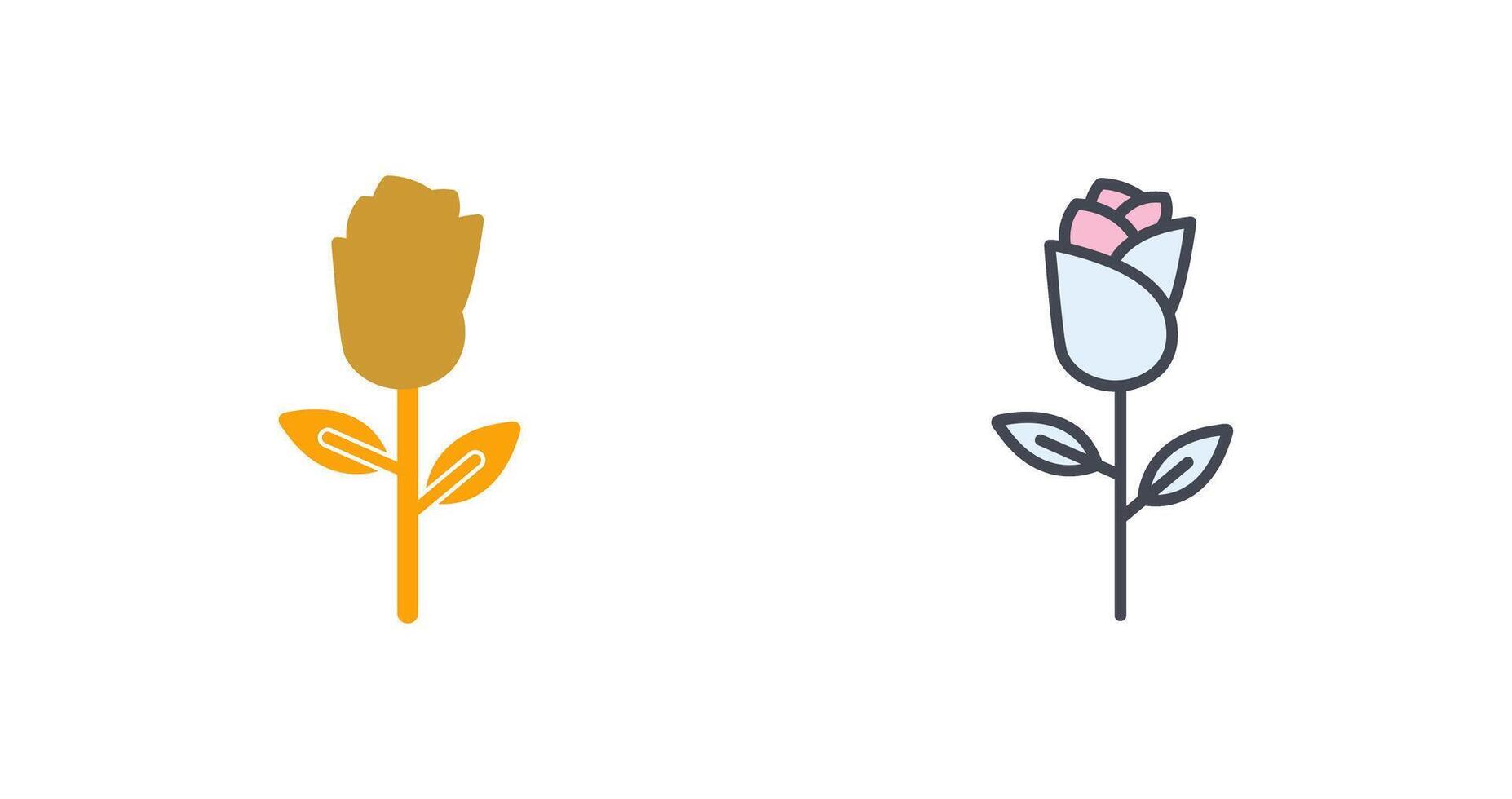 rosas icono diseño vector