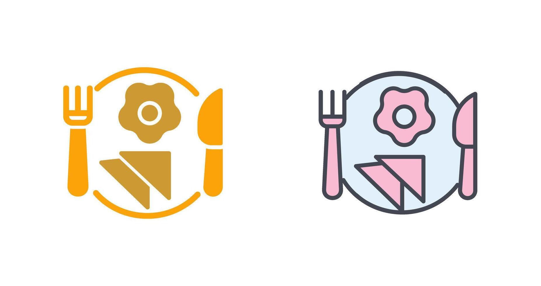 Breakfast Icon Design vector