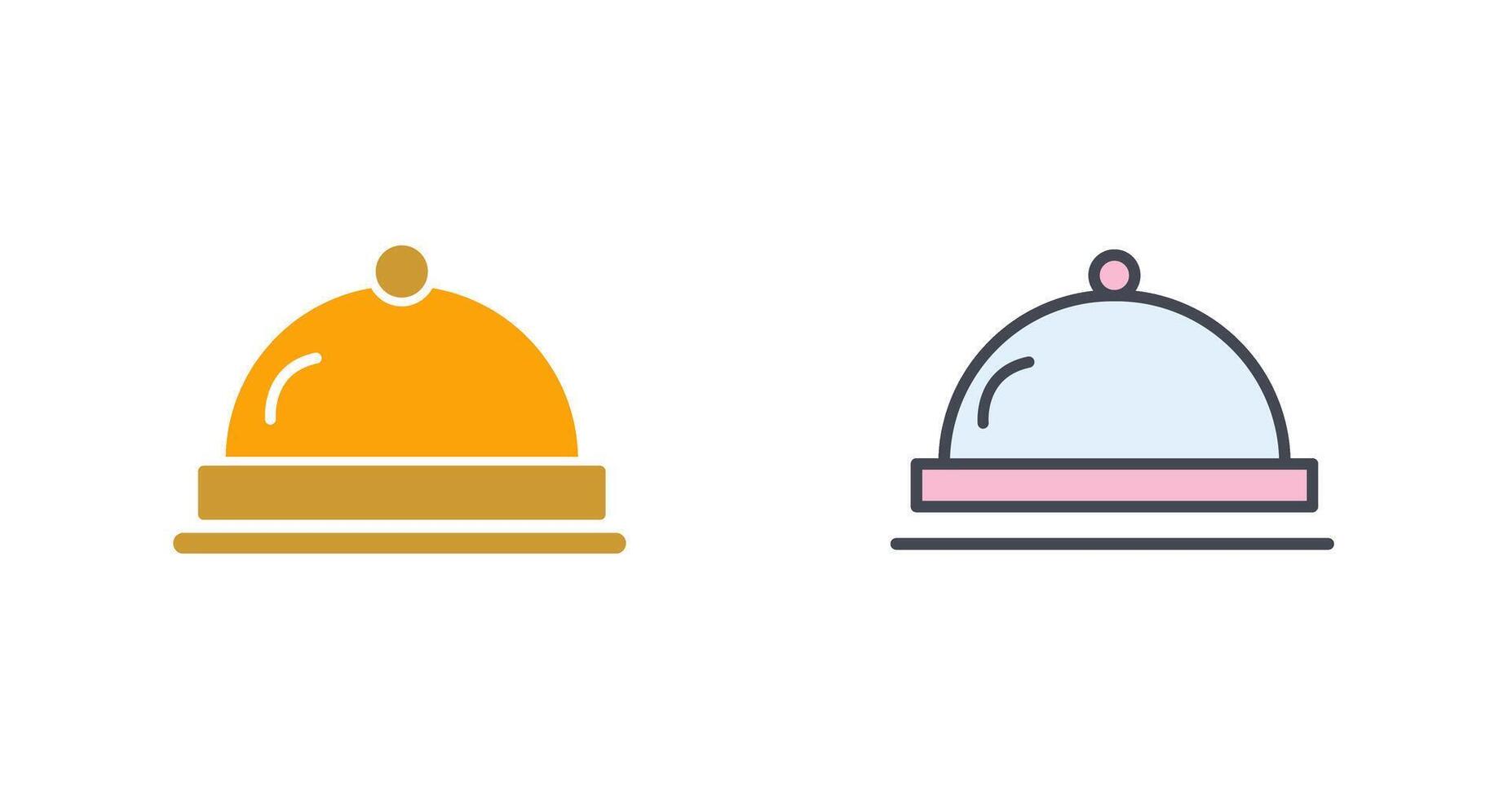 Dish Icon Design vector