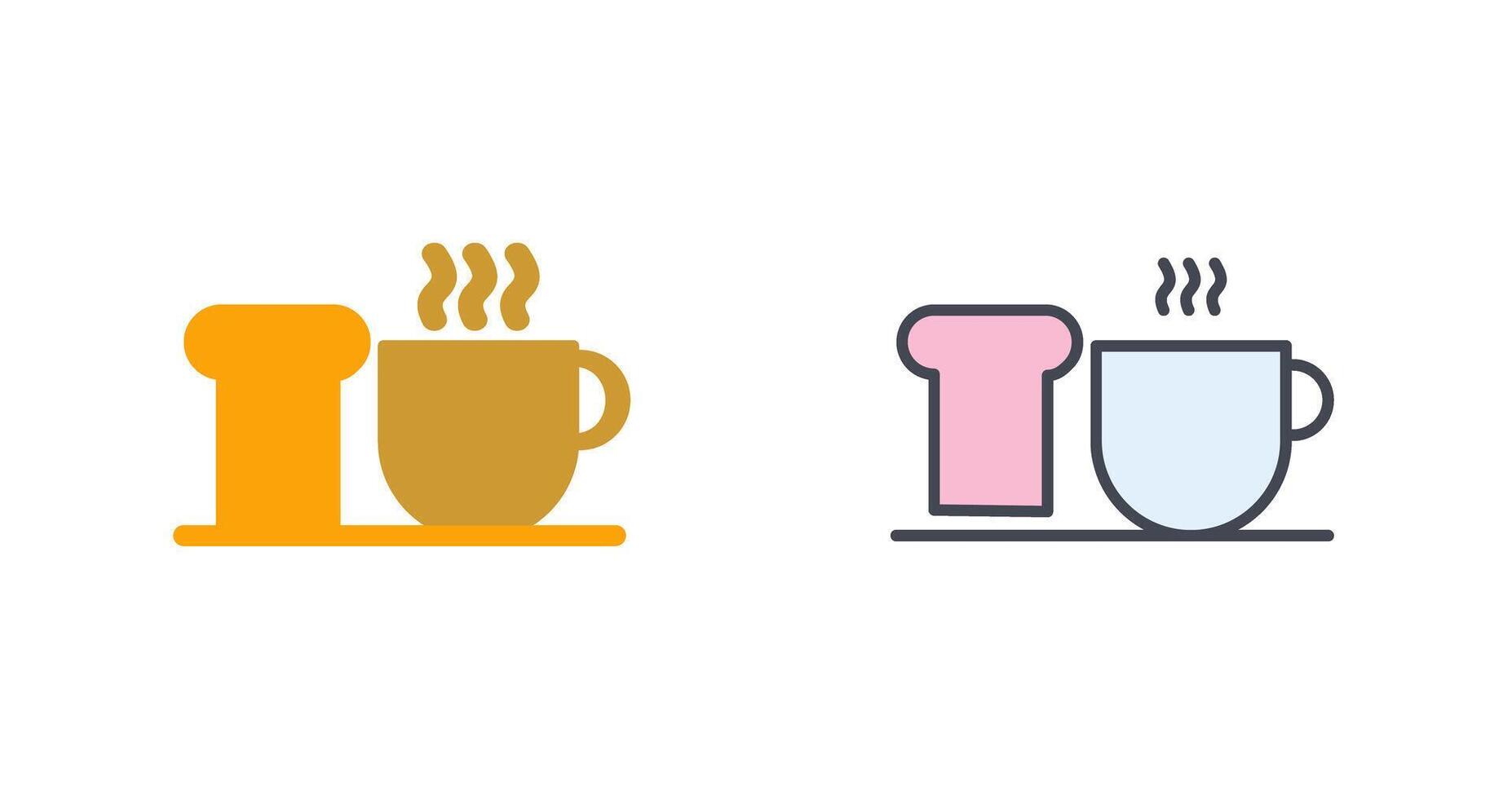 Breakfast Icon Design vector