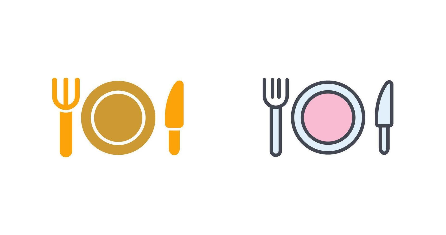 Food Icon Design vector
