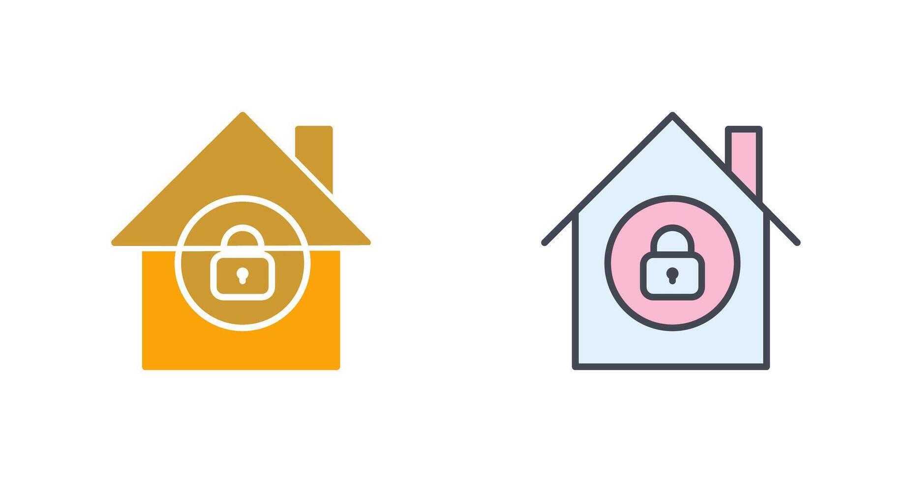 Lock Icon Design vector