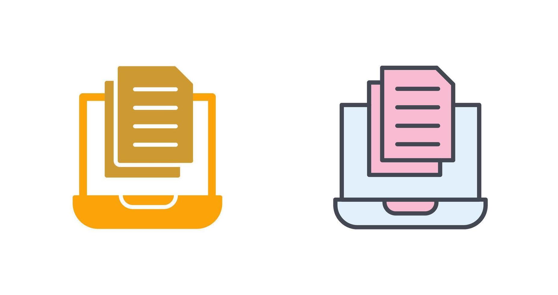 Copy Icon Design vector