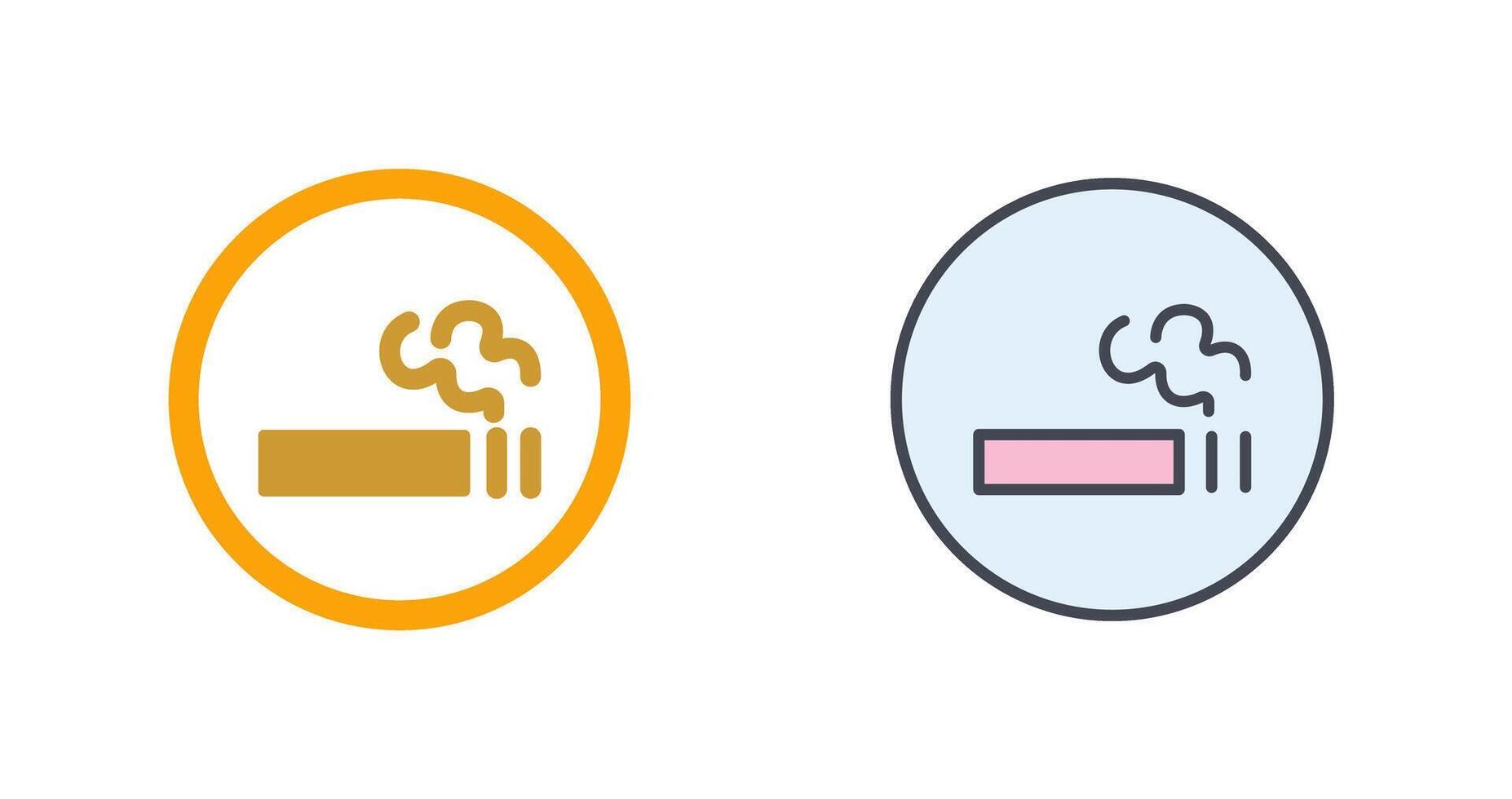 Smoking Icon Design vector