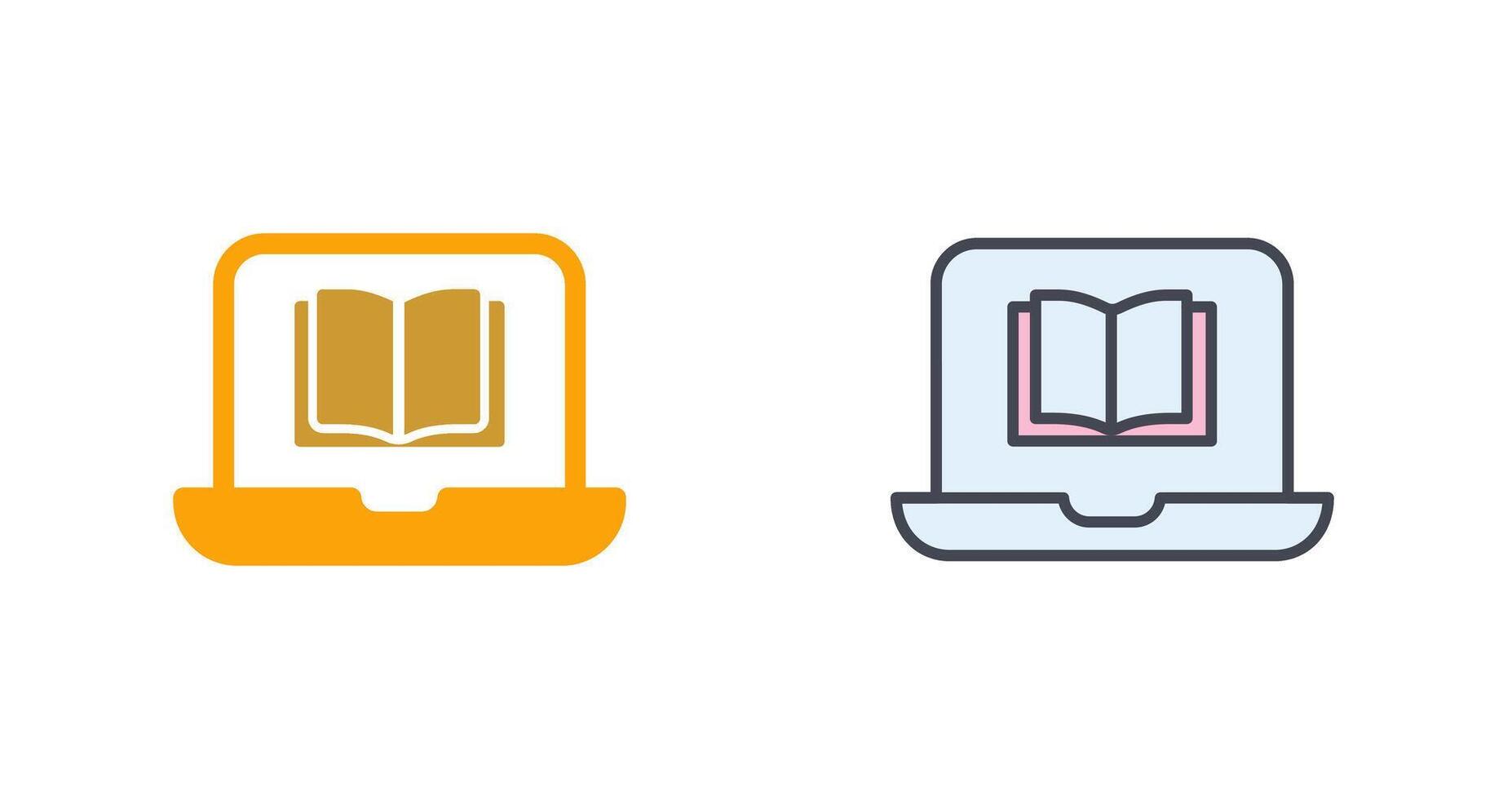 Reading Icon Design vector