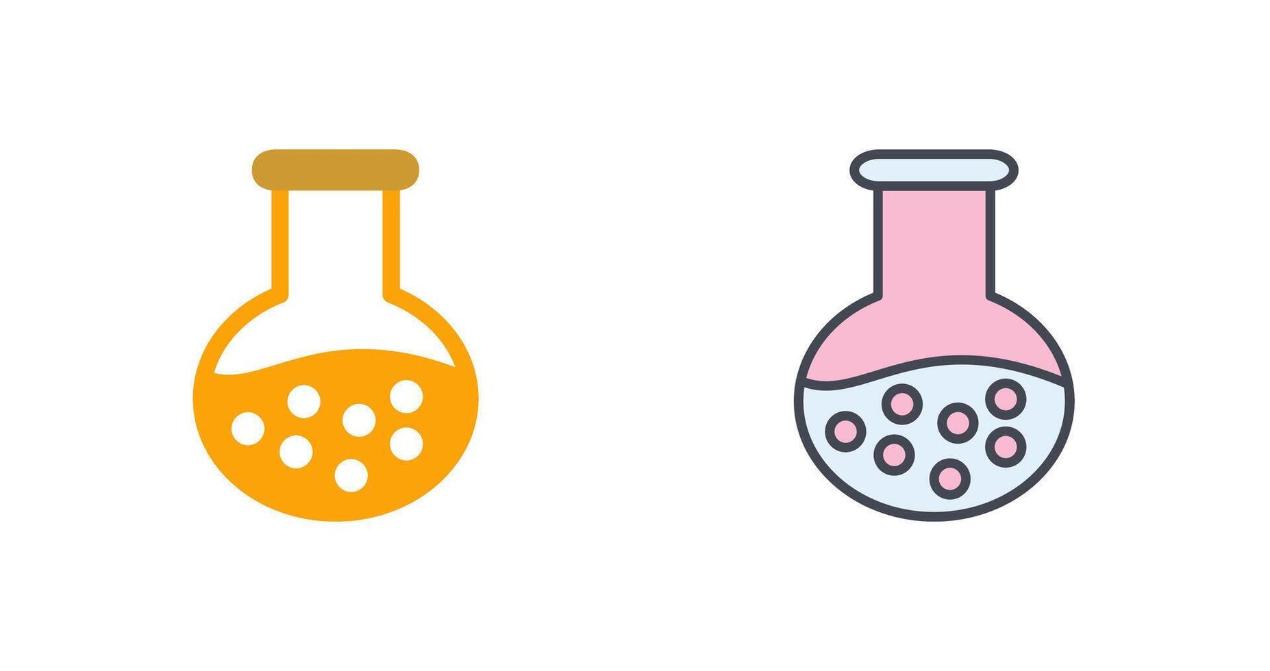 Acidic Liquid Icon Design vector