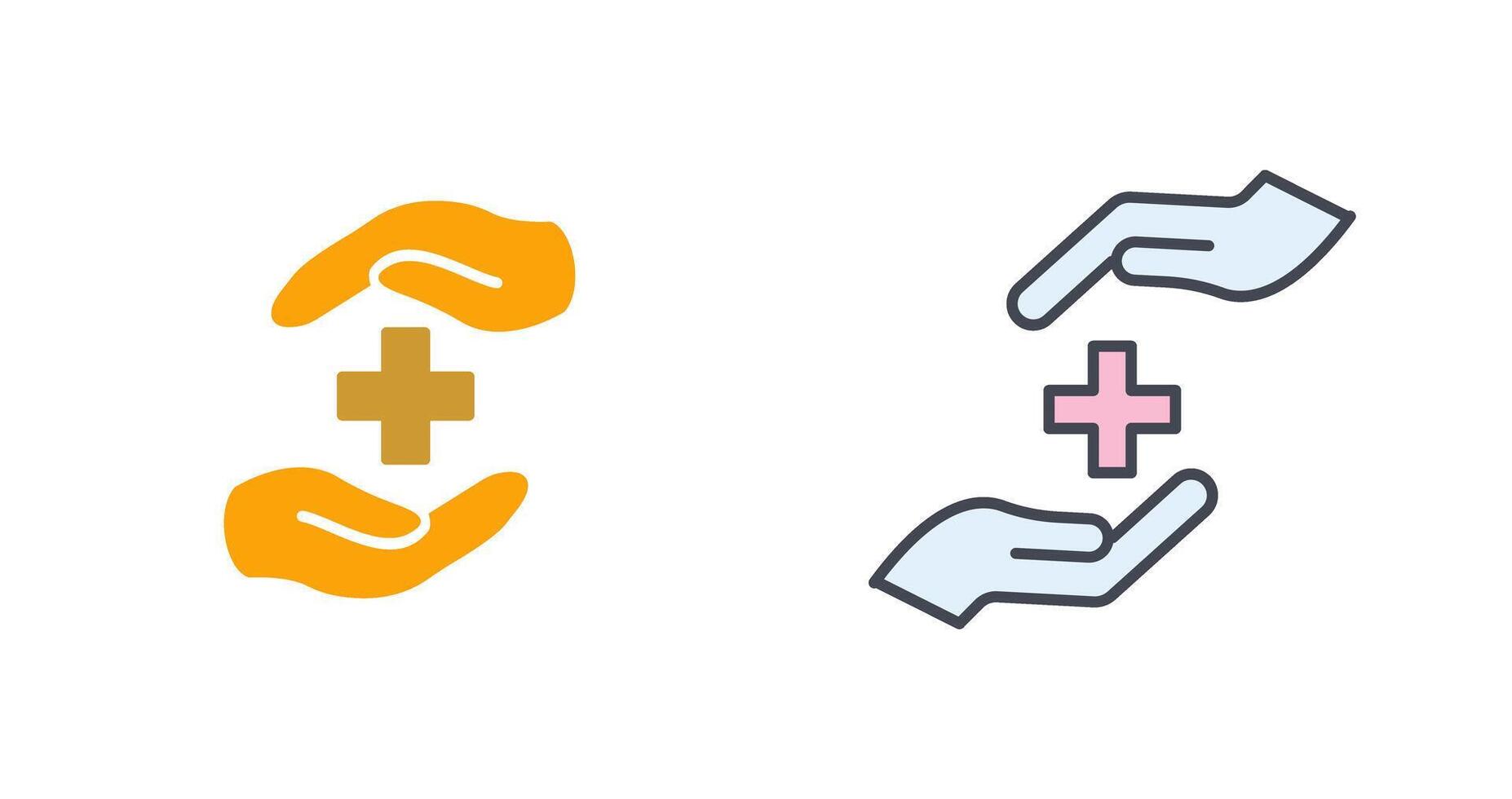 Health Insurance Icon Design vector