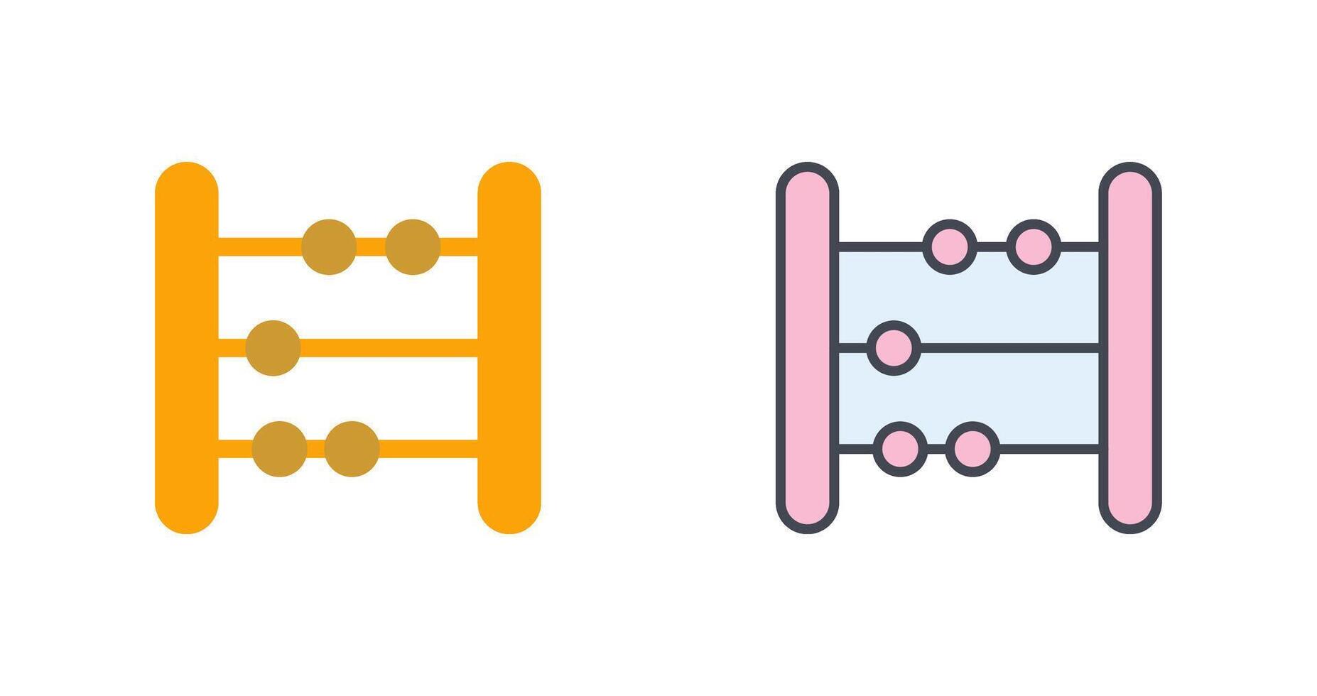 Abacus Icon Design vector