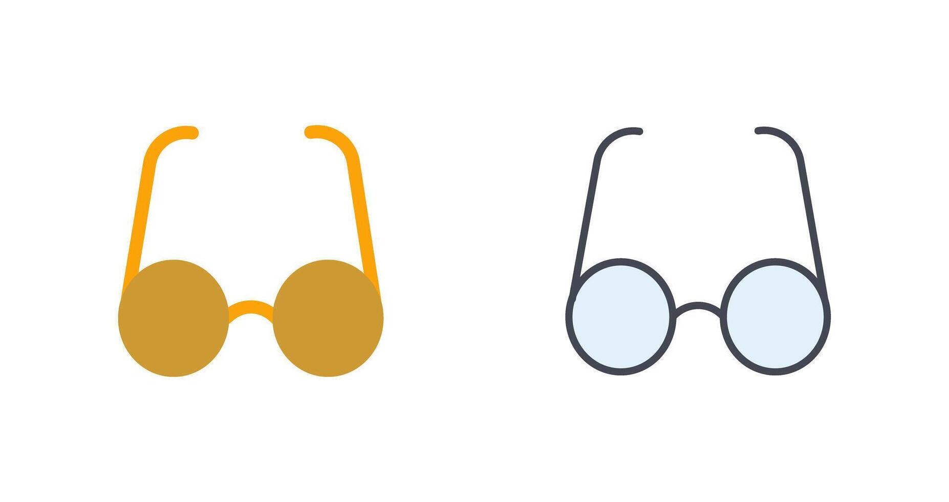 Sunglasses Icon Design vector