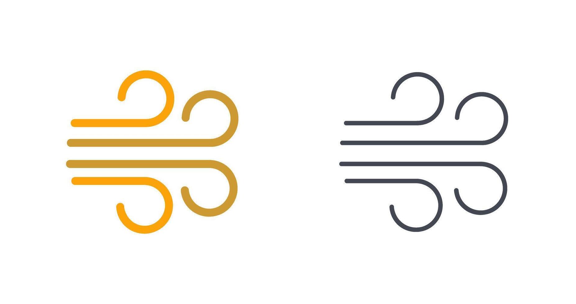 Wind Sign Icon Design vector