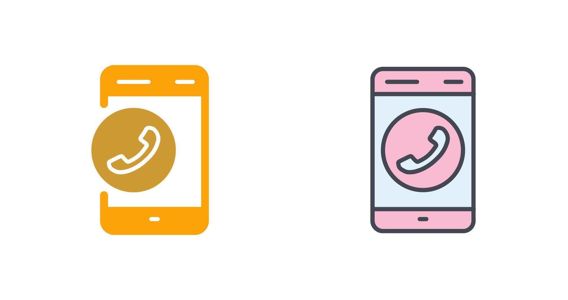 Calling Icon Design vector