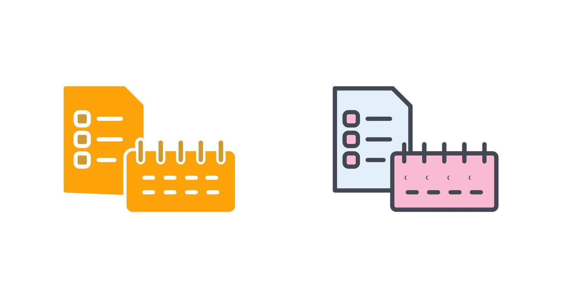 Tasks Icon Design vector