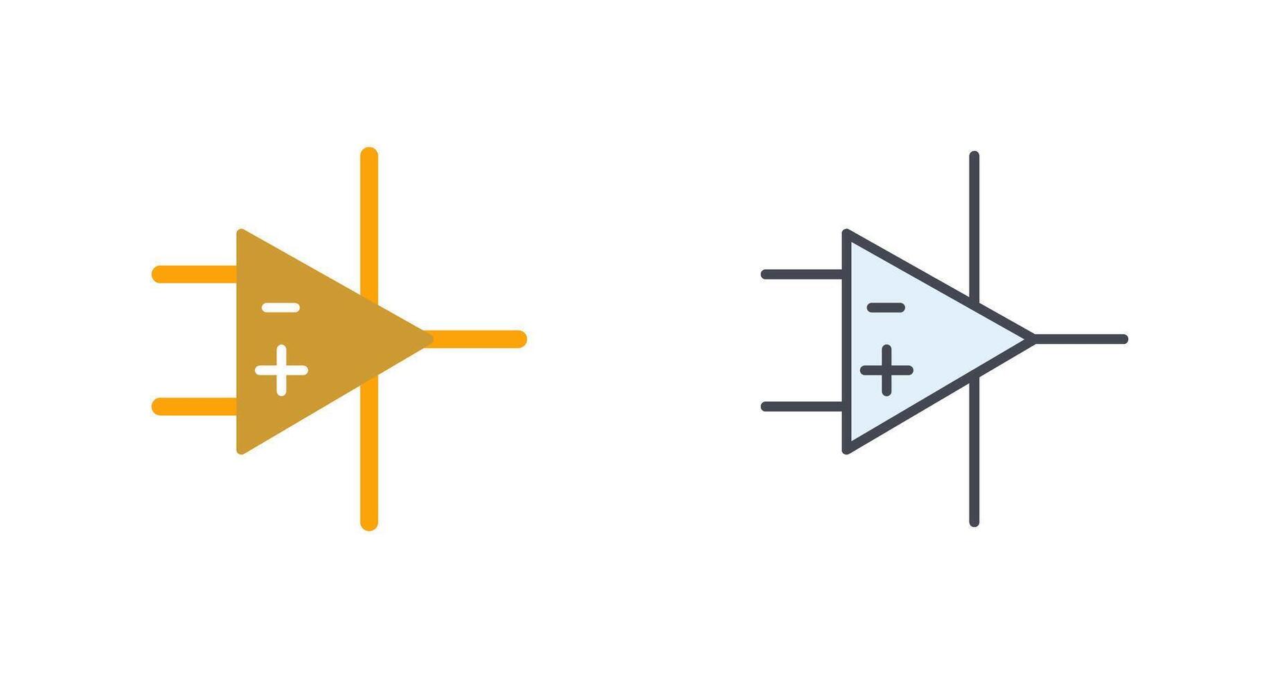 Amplifier Icon Design vector