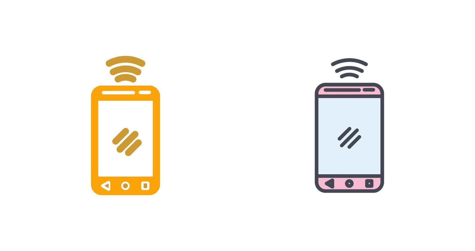 Cellphone Icon Design vector