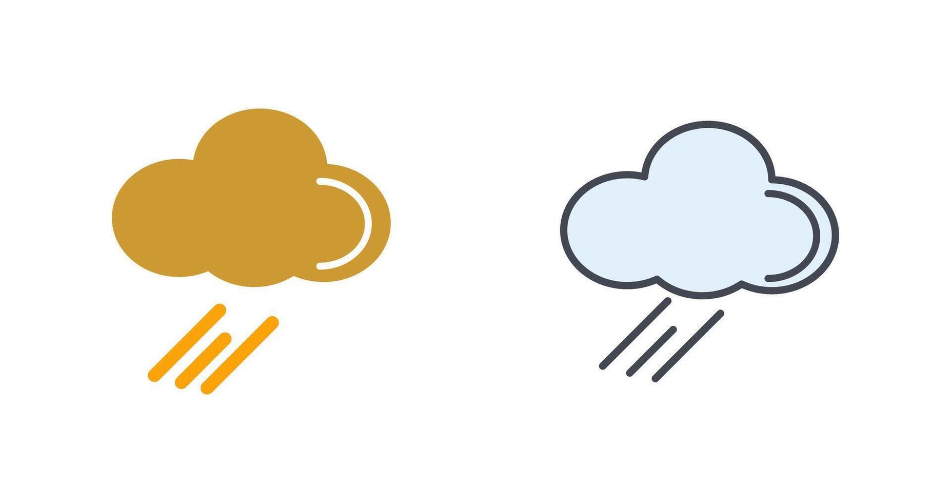 Rain Icon Design vector