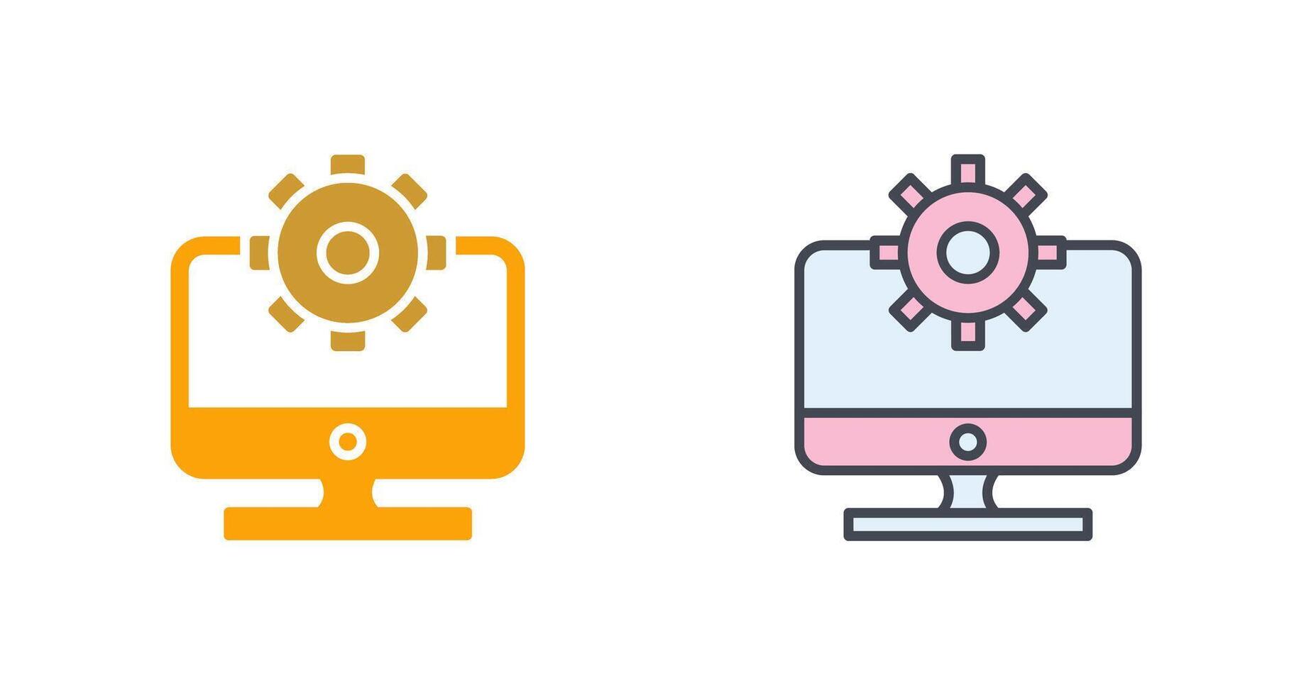 Development Tools Icon Design vector