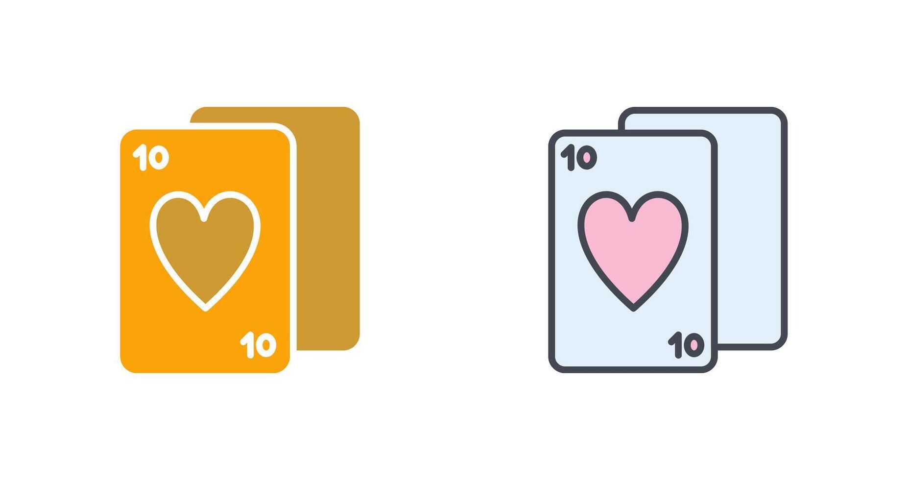 Deck of Cards Icon Design vector
