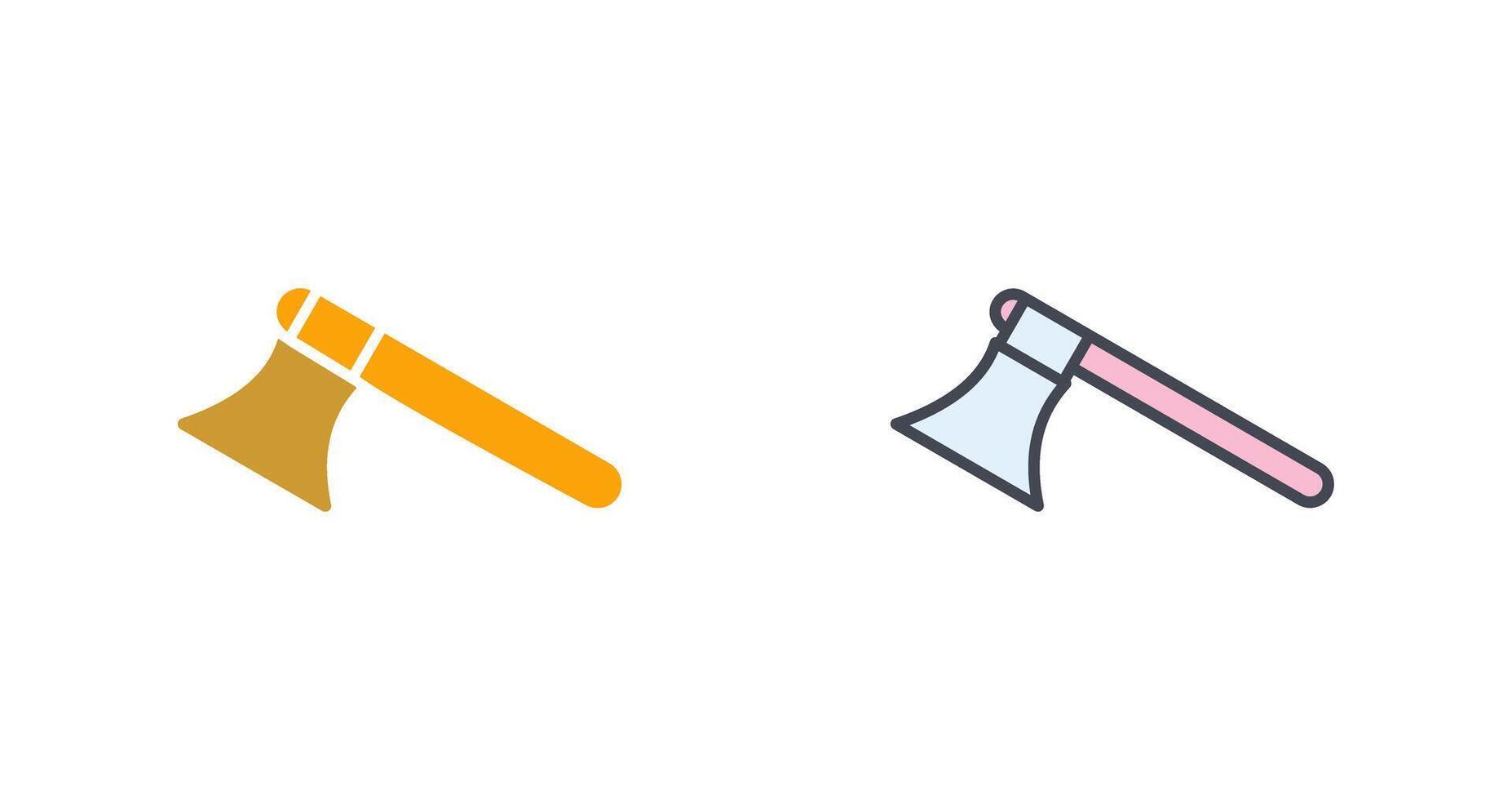 Wood Cutter Icon Design vector