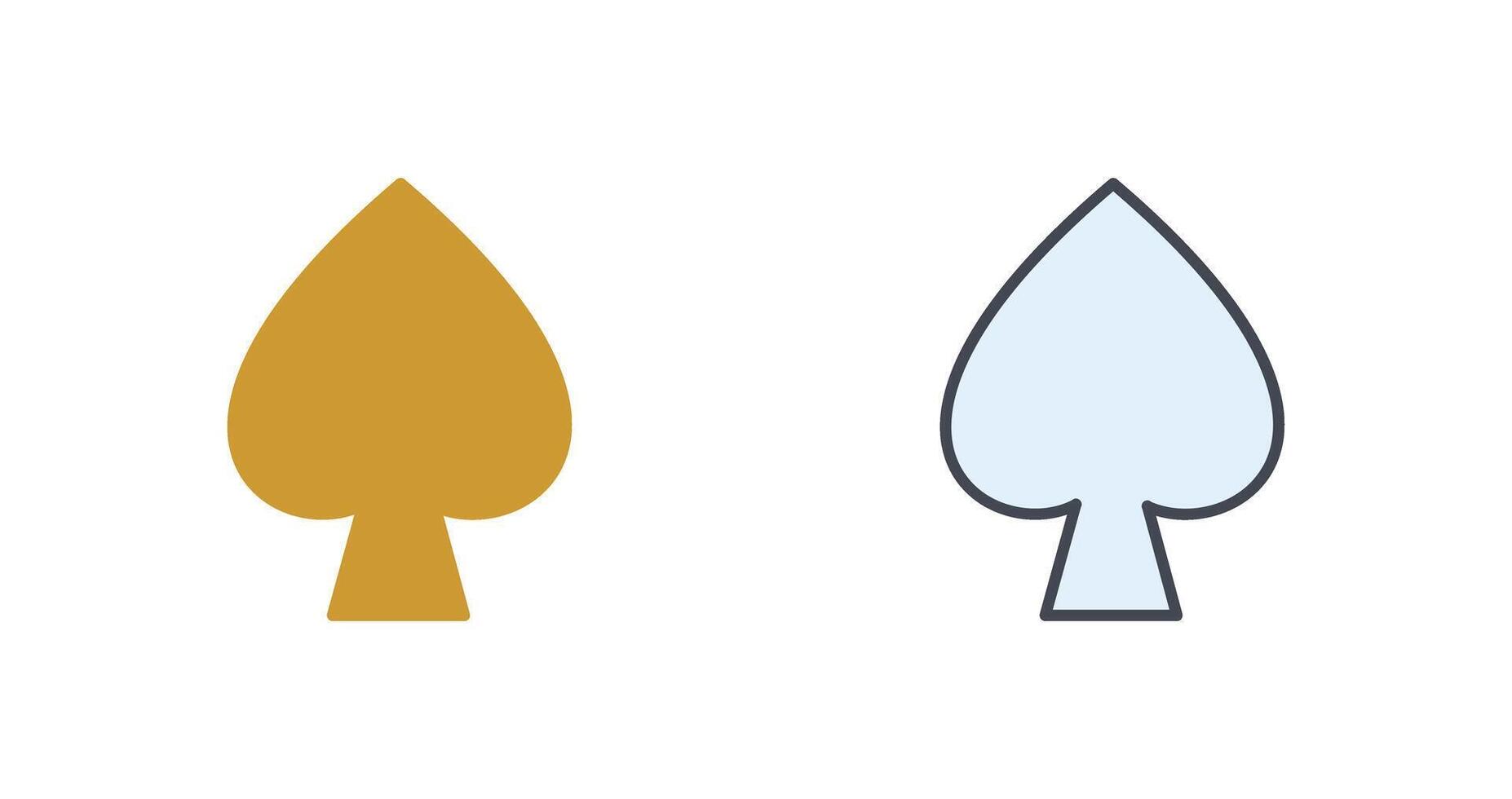 Spade Icon Design vector