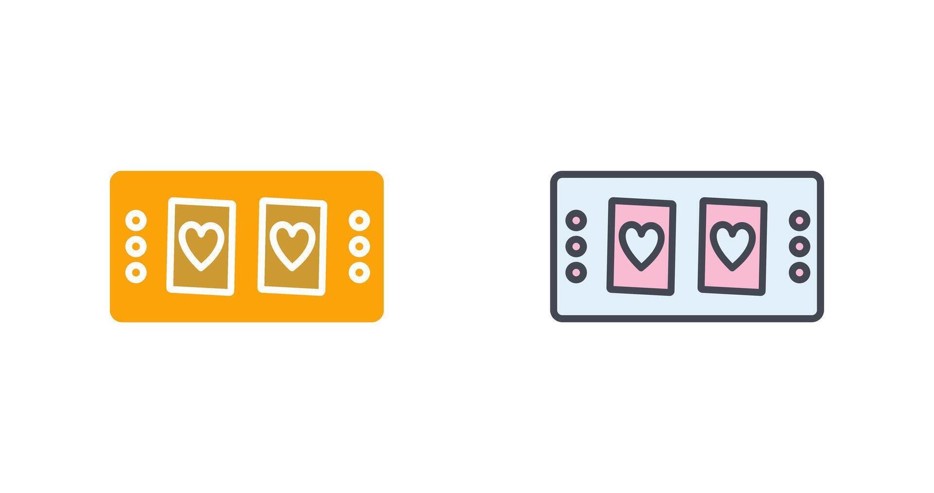 Cards Table Icon Design vector
