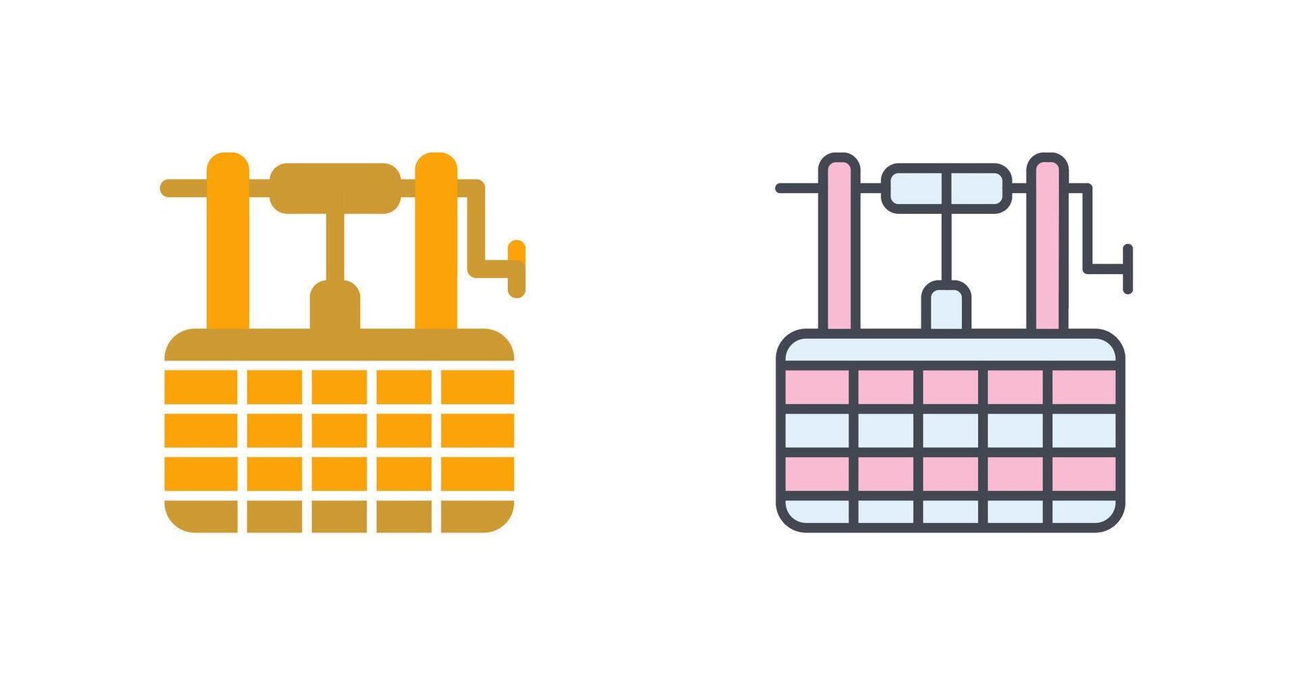 Water Well Icon Design vector