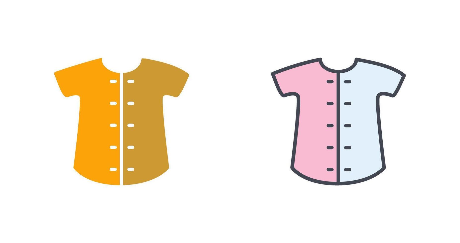 Check Shirt Icon Design vector