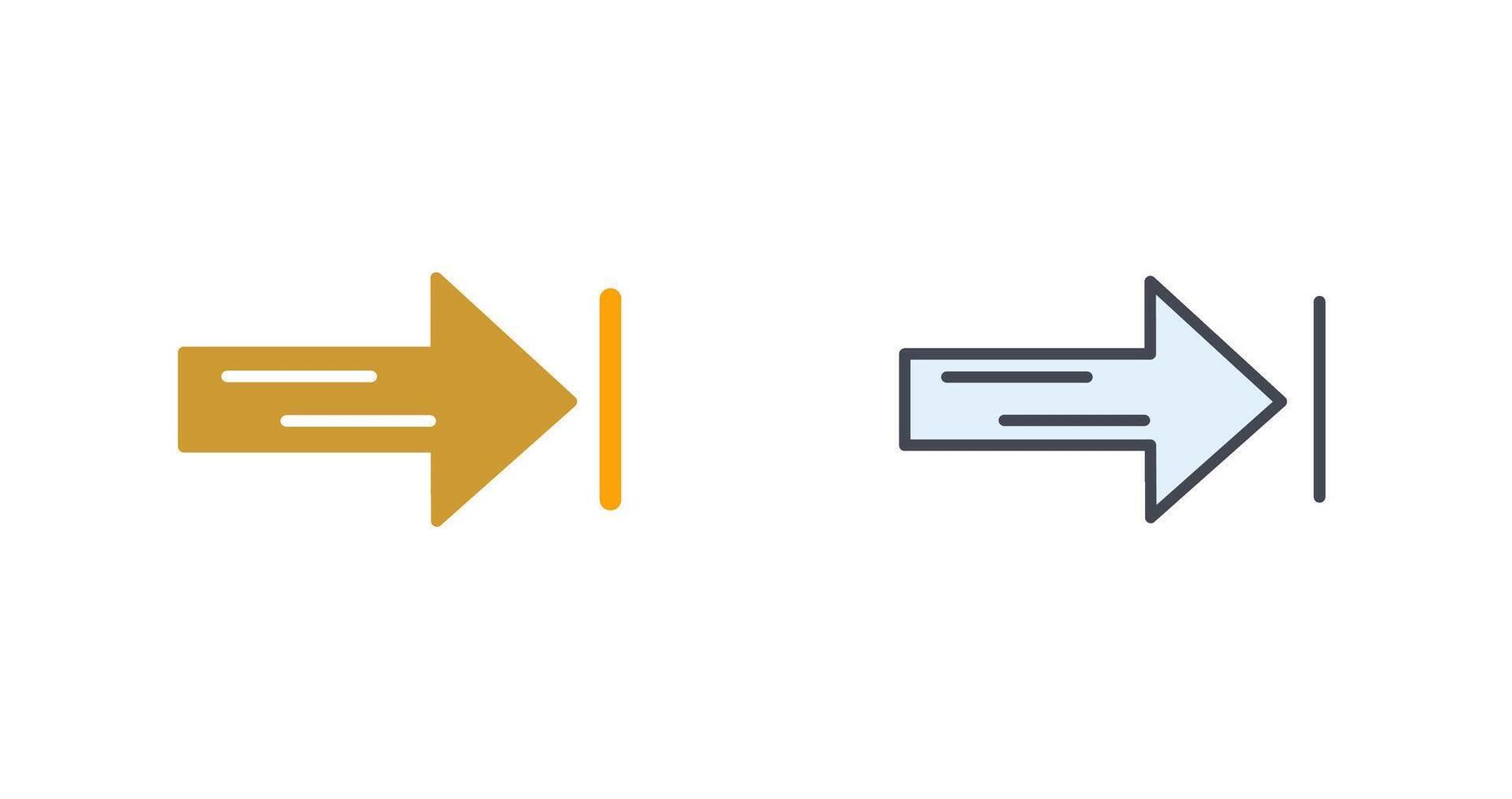 Left Arrow Icon Design vector