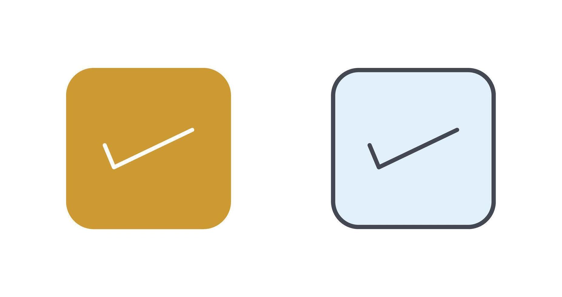 Checkbox Icon Design vector