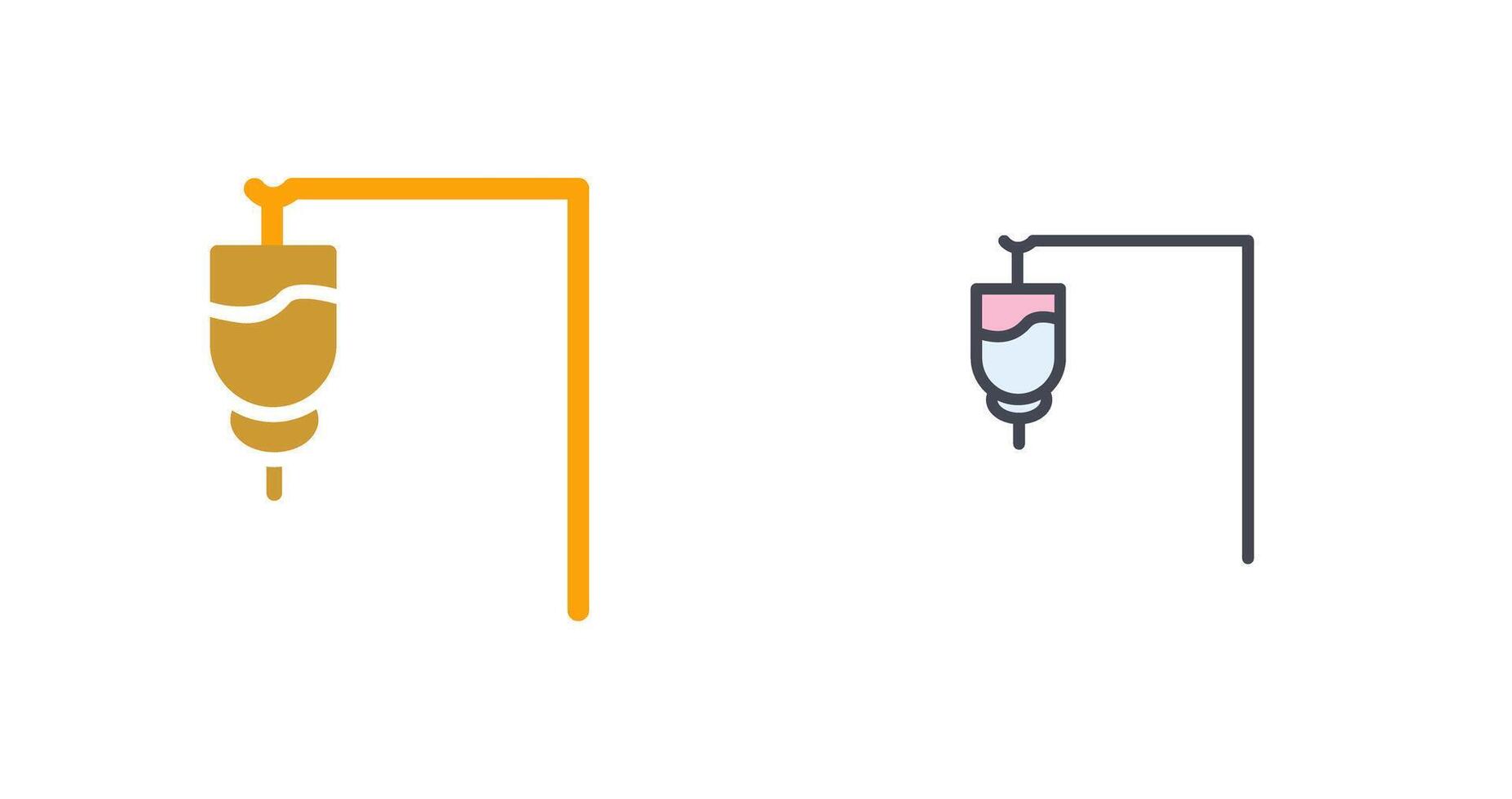 Medical Drip Icon Design vector