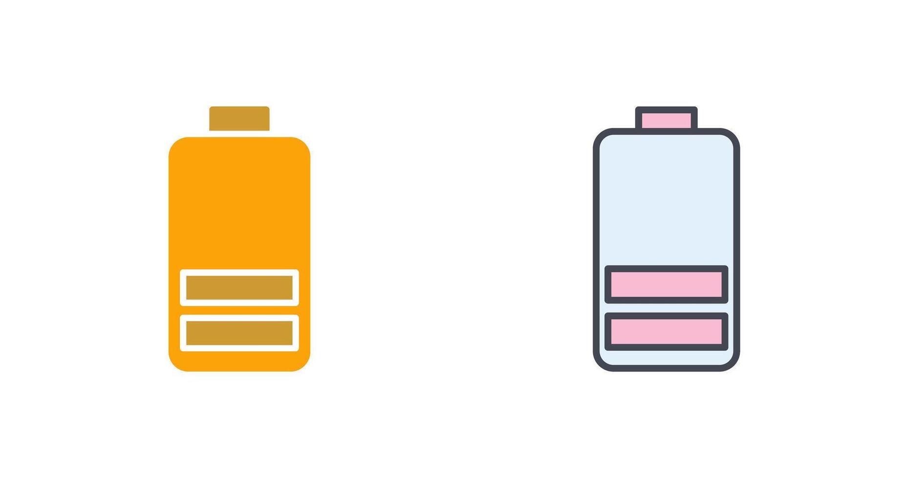 Battery Icon Design vector