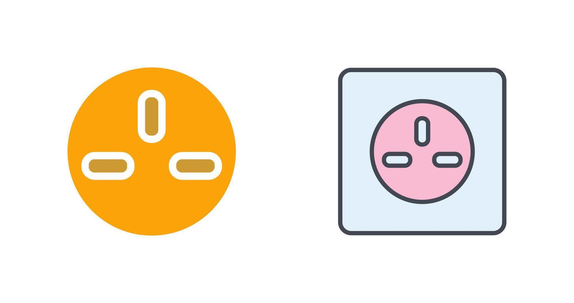 Socket Icon Design vector