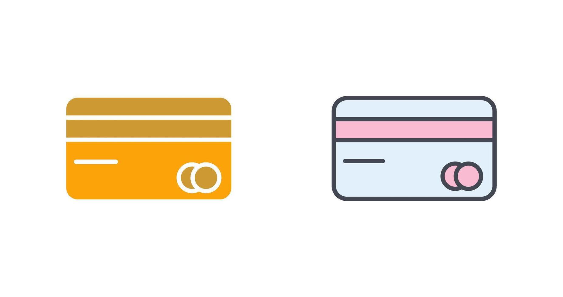 Credit Card Icon Design vector