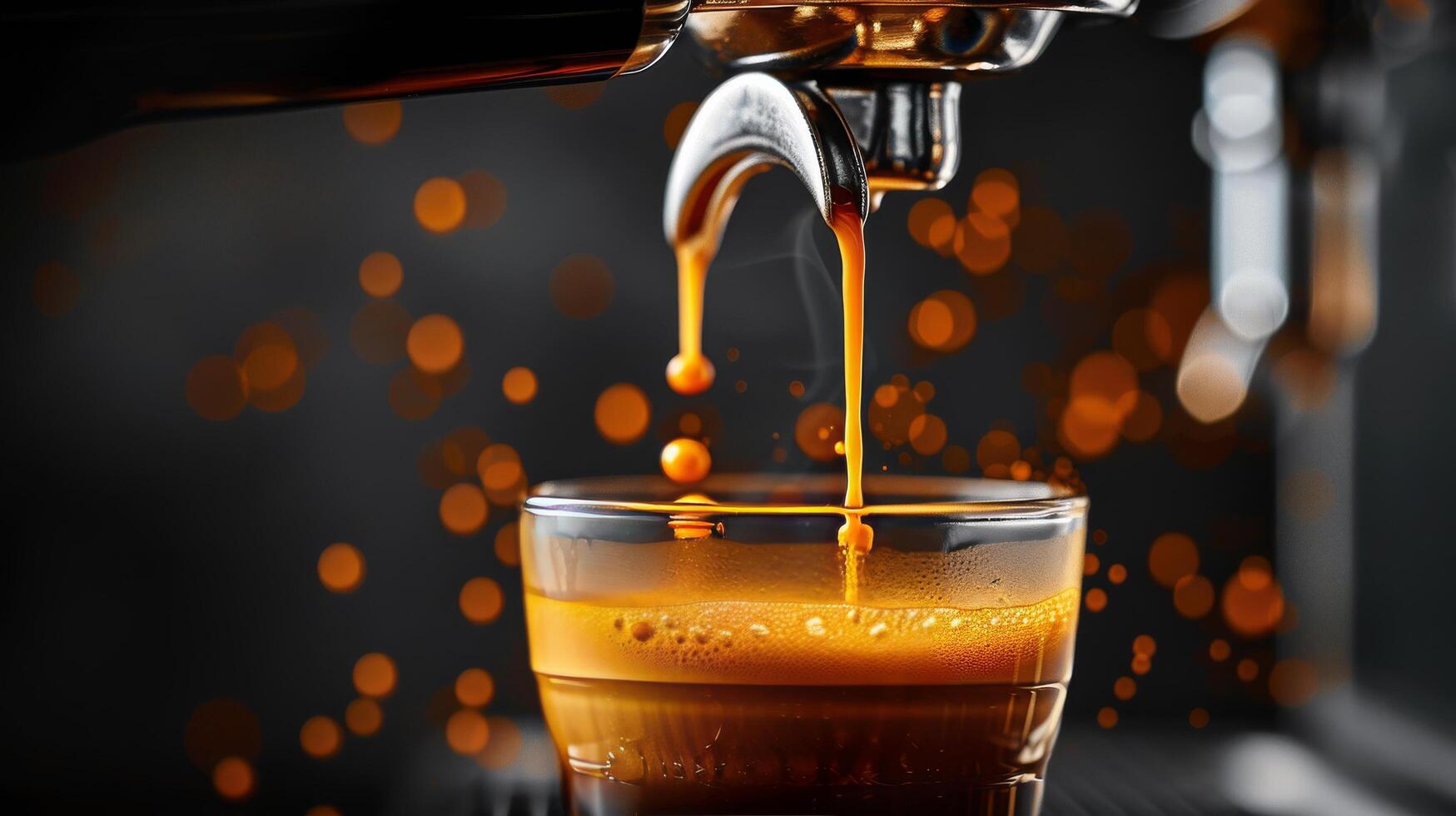 AI generated Liquid Being Poured Into a Glass photo