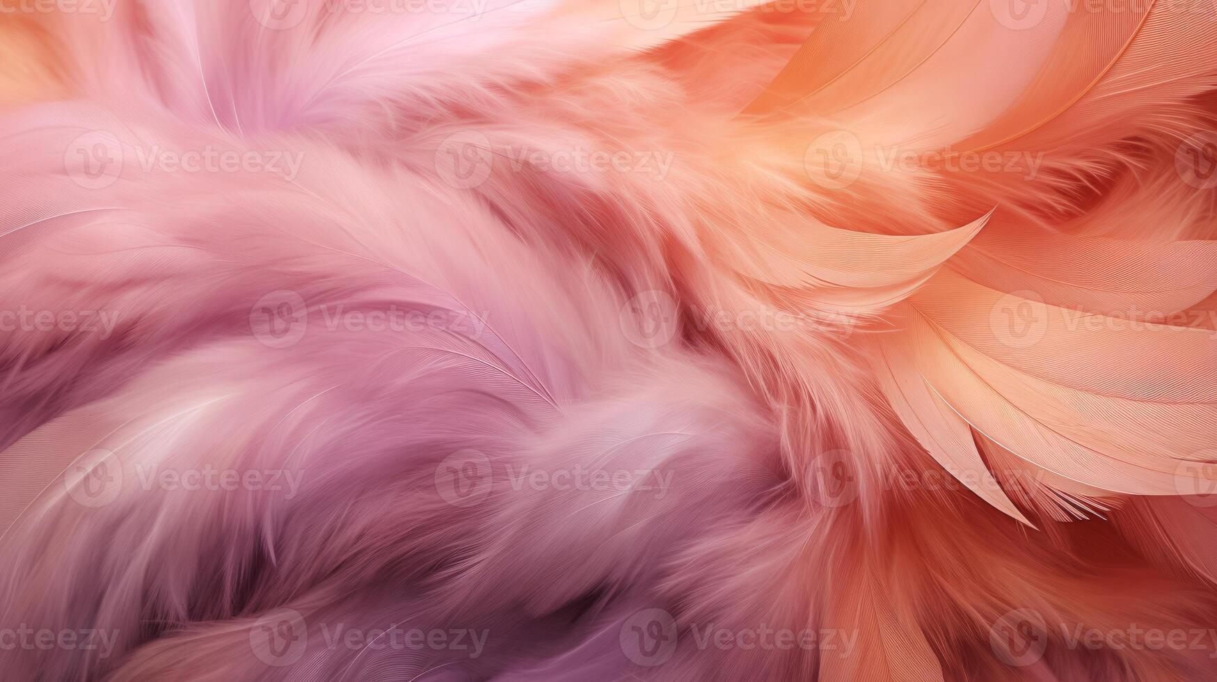 AI generated Artistic abstract fur with a touch of fantasy and imagination. Generative AI photo