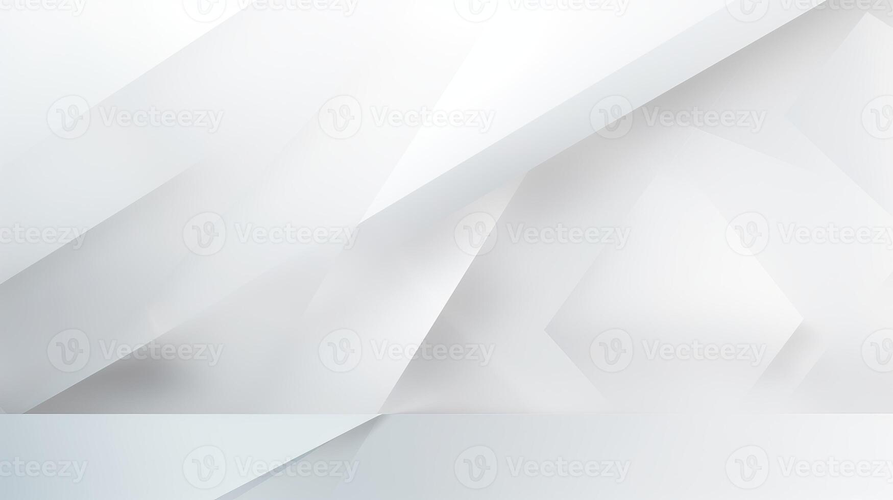 AI generated Clean and minimalistic white abstract background. Generative AI photo