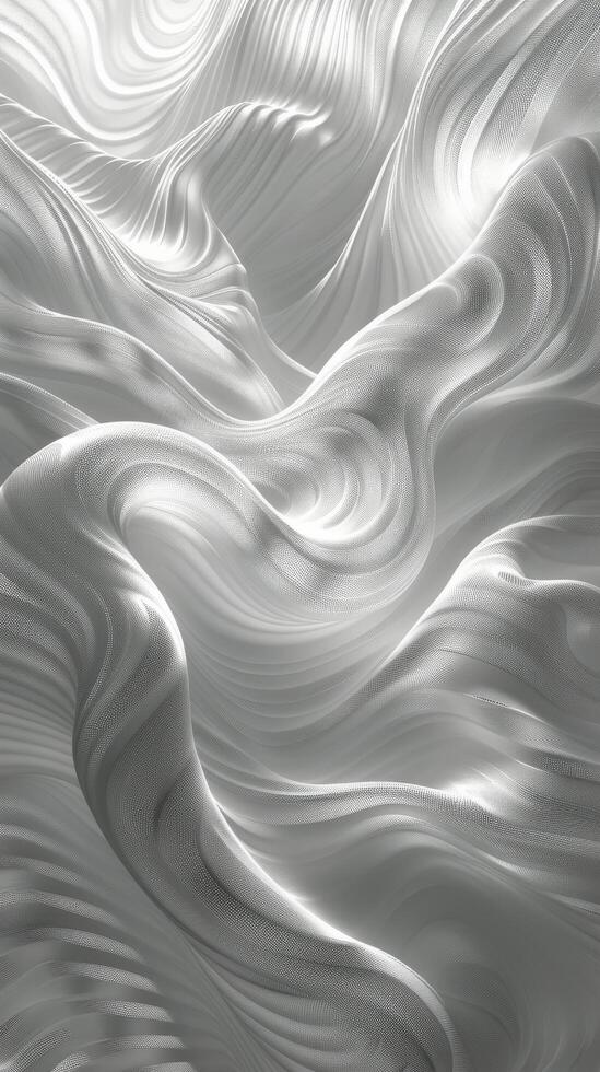 AI generated Long Tunnel Filled With Windows photo