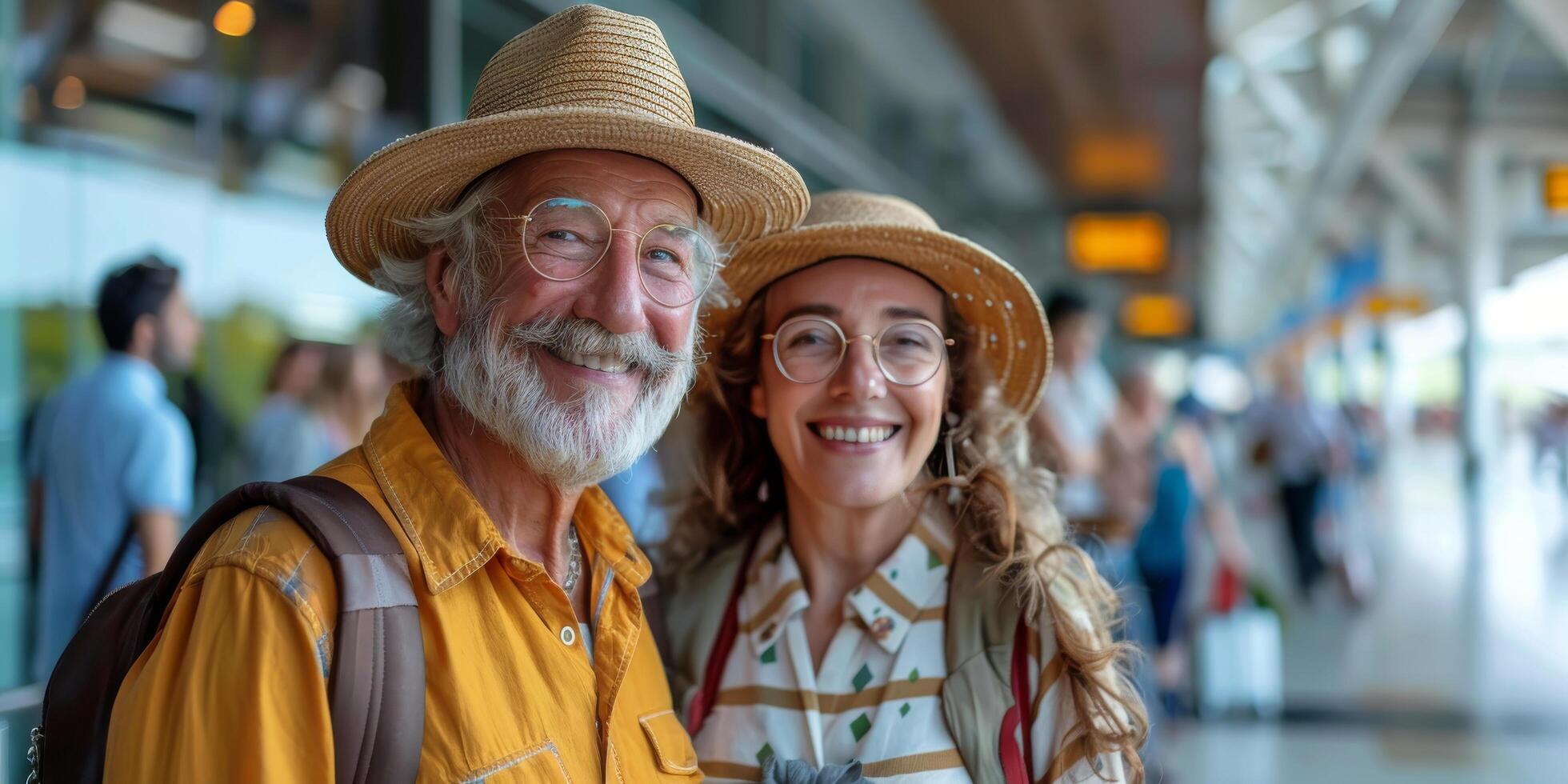 AI generated Man and Woman Standing Together photo