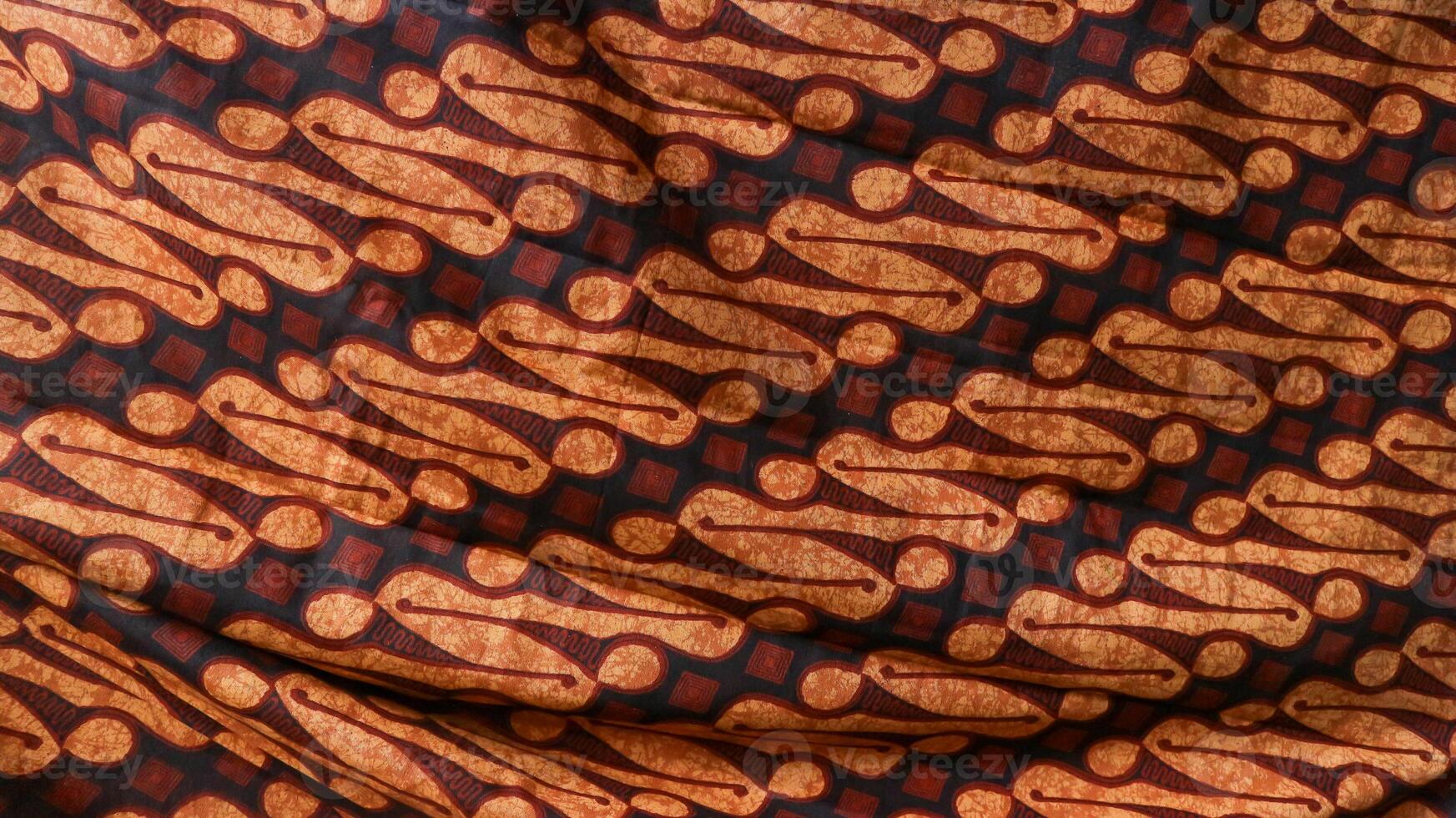 Traditional batik native to Pekalongan, Central Java, Indonesia with elegant classic motifs photo