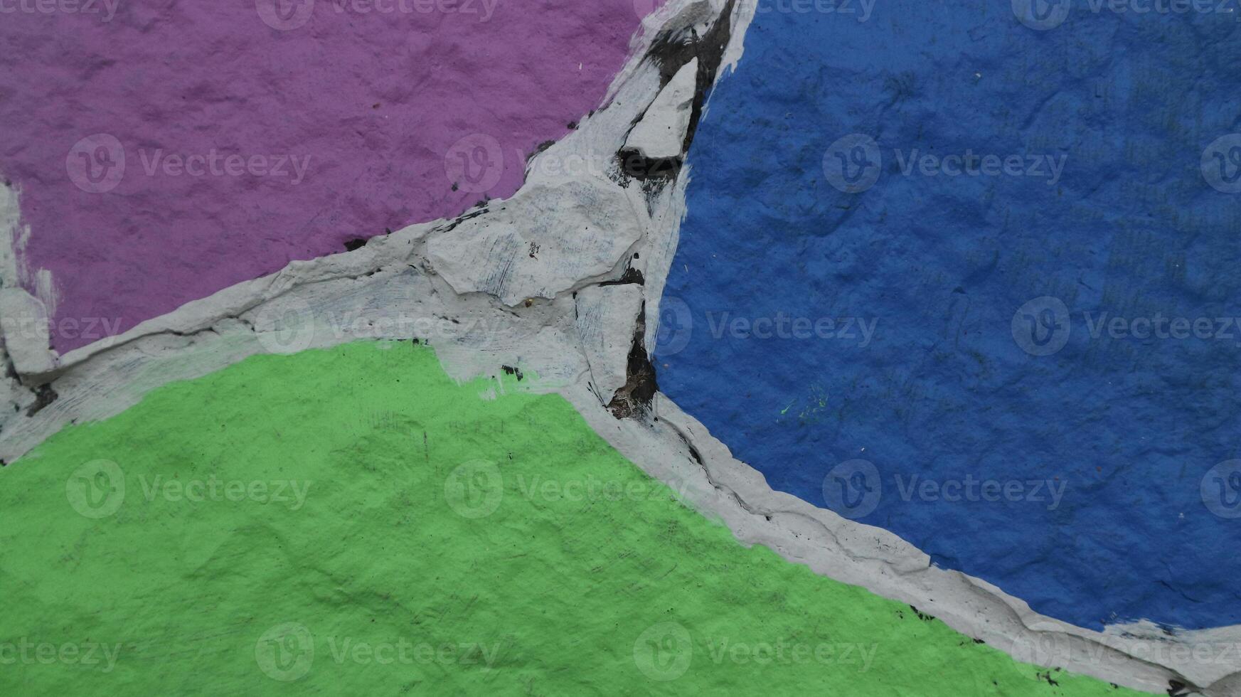 colorful cement wall texture and background photo