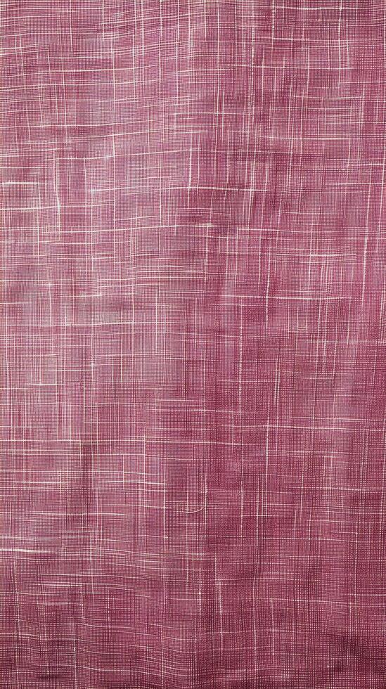 AI generated Close Up of Pink Cloth Texture photo