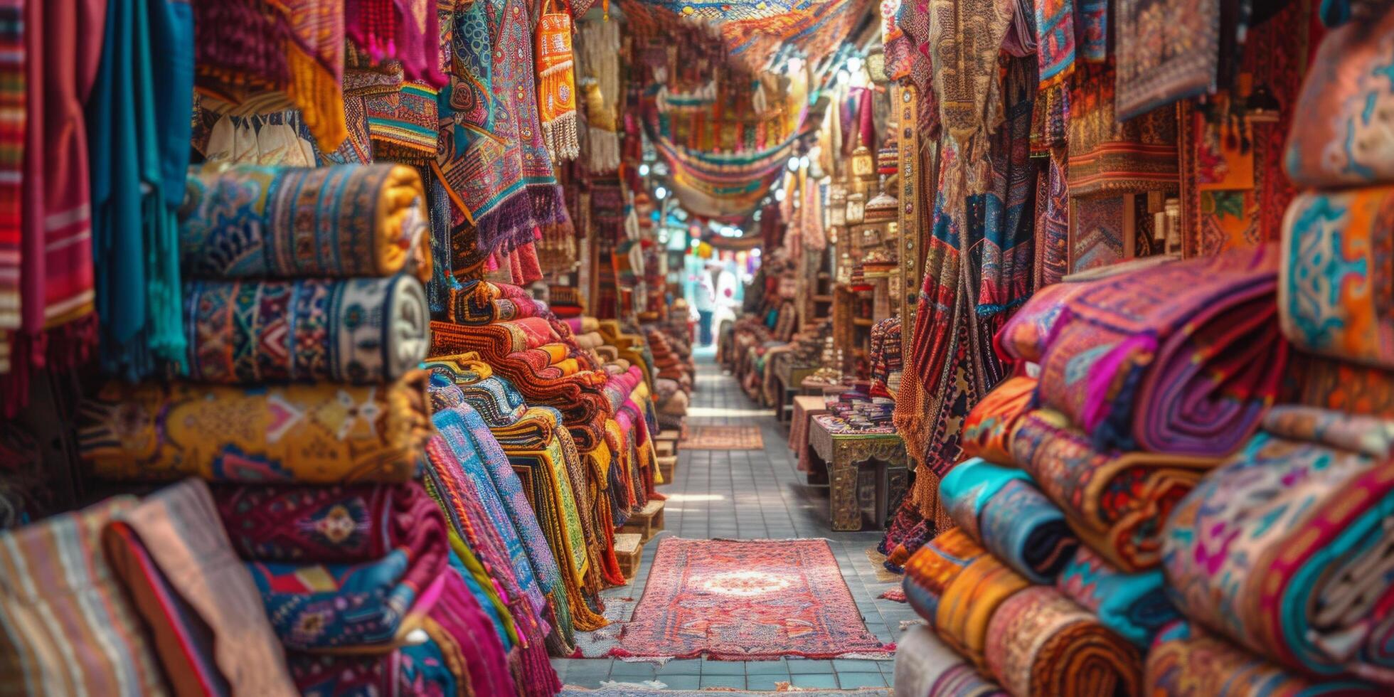 Colorful Store Filled With Various Items photo