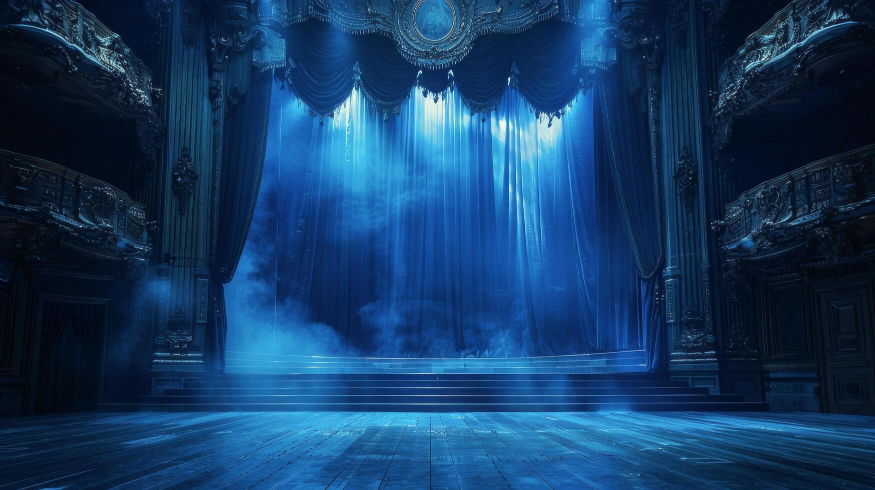 Red Room Emits Smoke photo