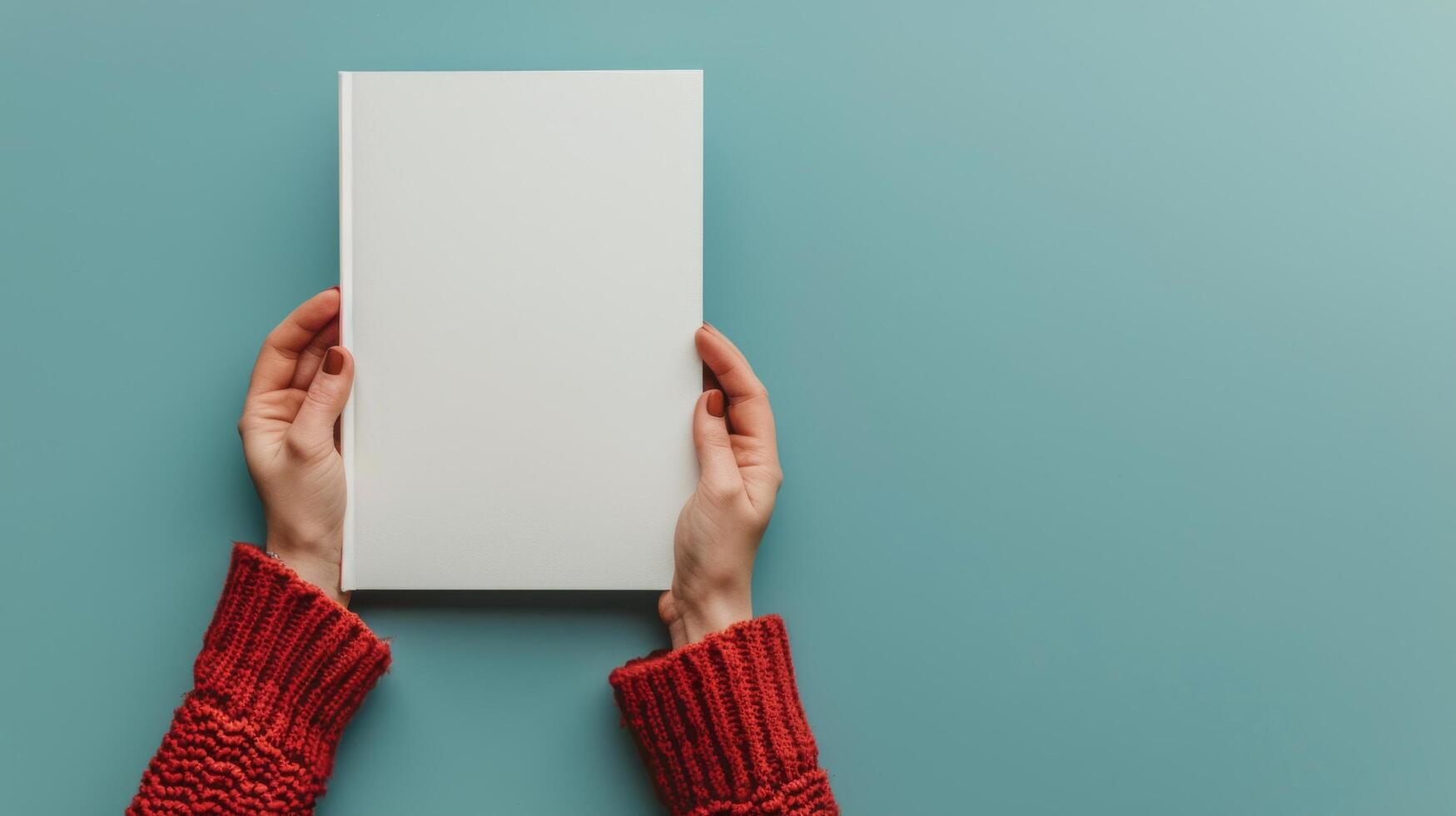 Person Holding Open Book photo