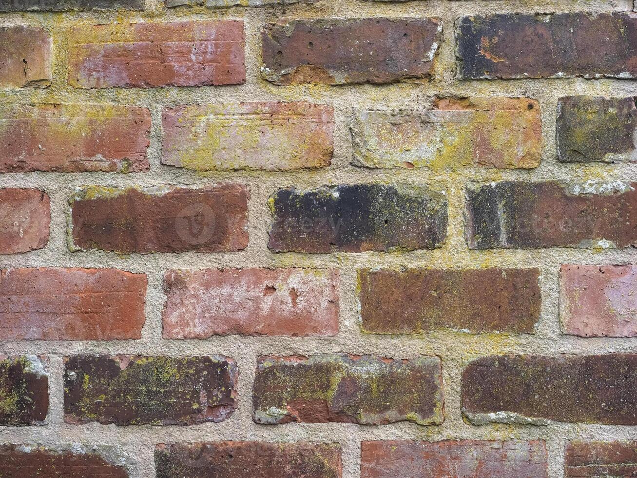 red brick wall background photo