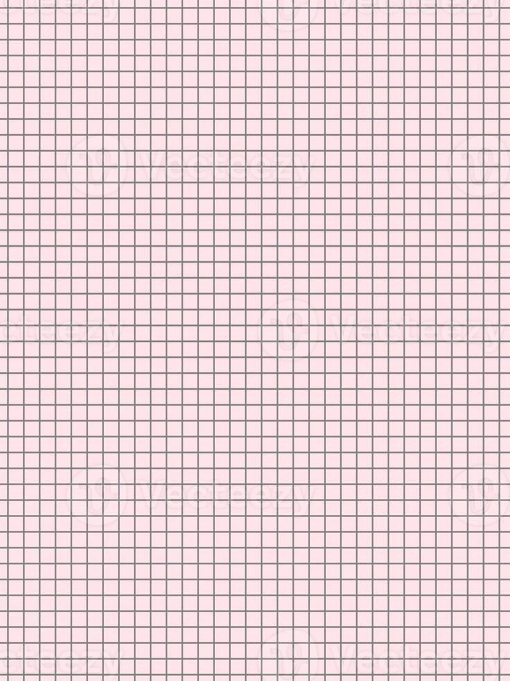 black color graph paper over pink background photo