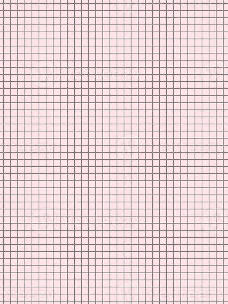 black color graph paper over pink background photo